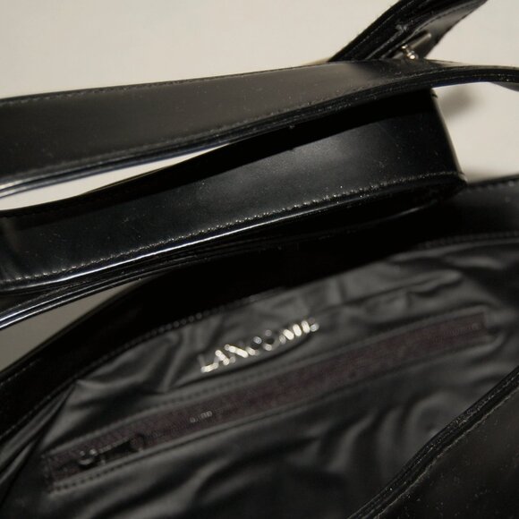 NWOT Lancome XL Black Shoulder Bag - Picture 10 of 11